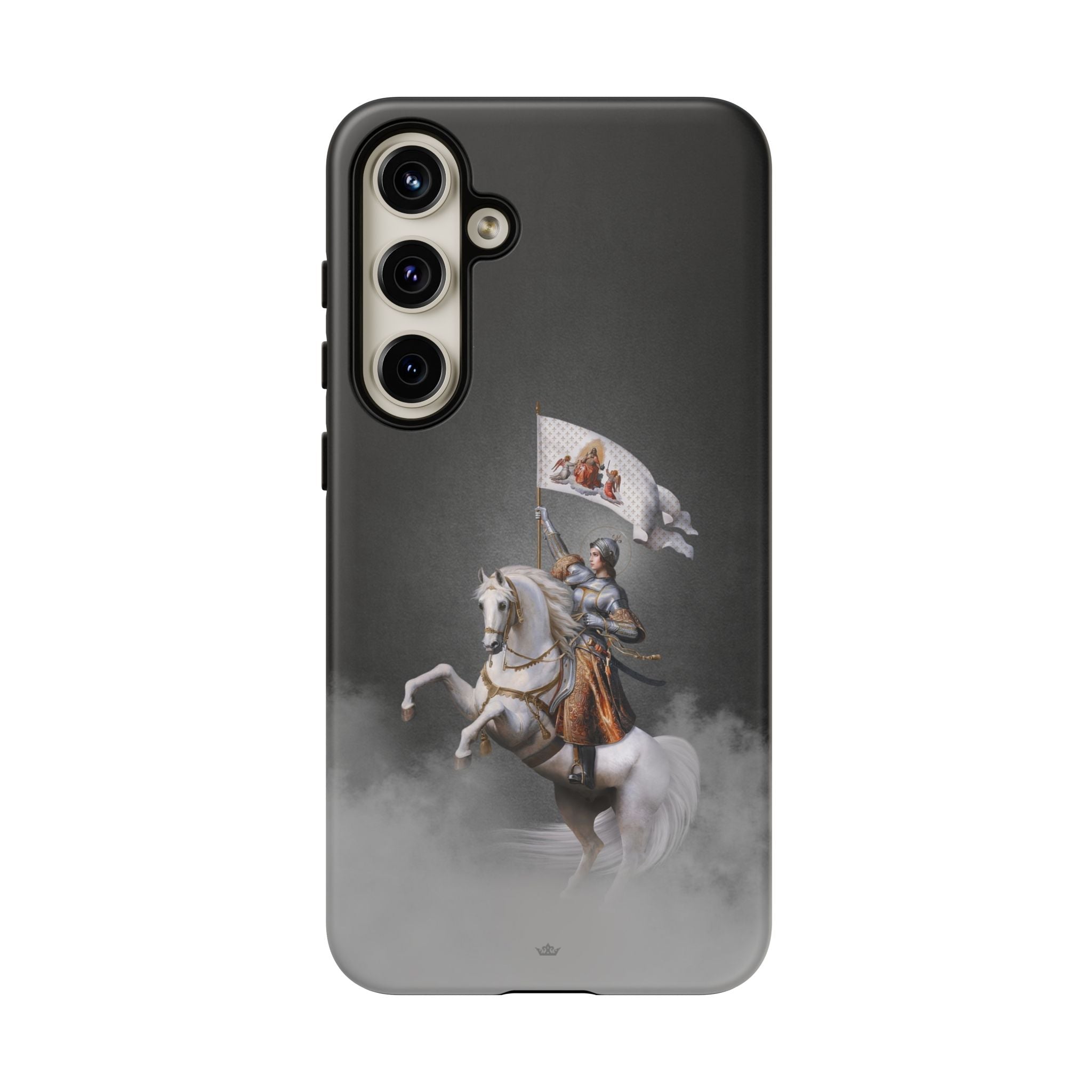 St. Joan of Arc in Battle Hard Phone Case (Dark) - VENXARA®