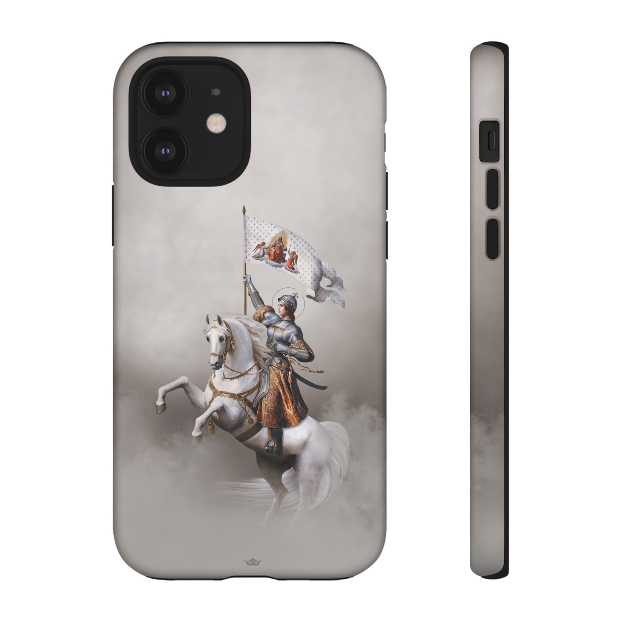 St. Joan of Arc in Battle Hard Phone Case (Light) - VENXARA®
