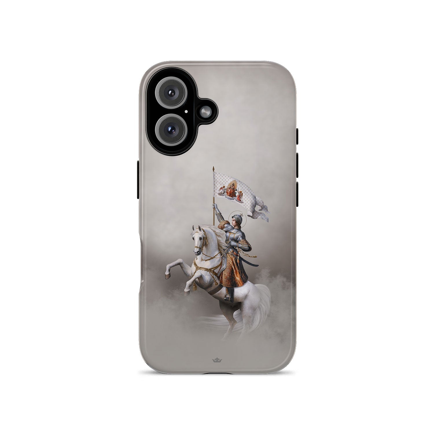 St. Joan of Arc in Battle Hard Phone Case (Light) - VENXARA®