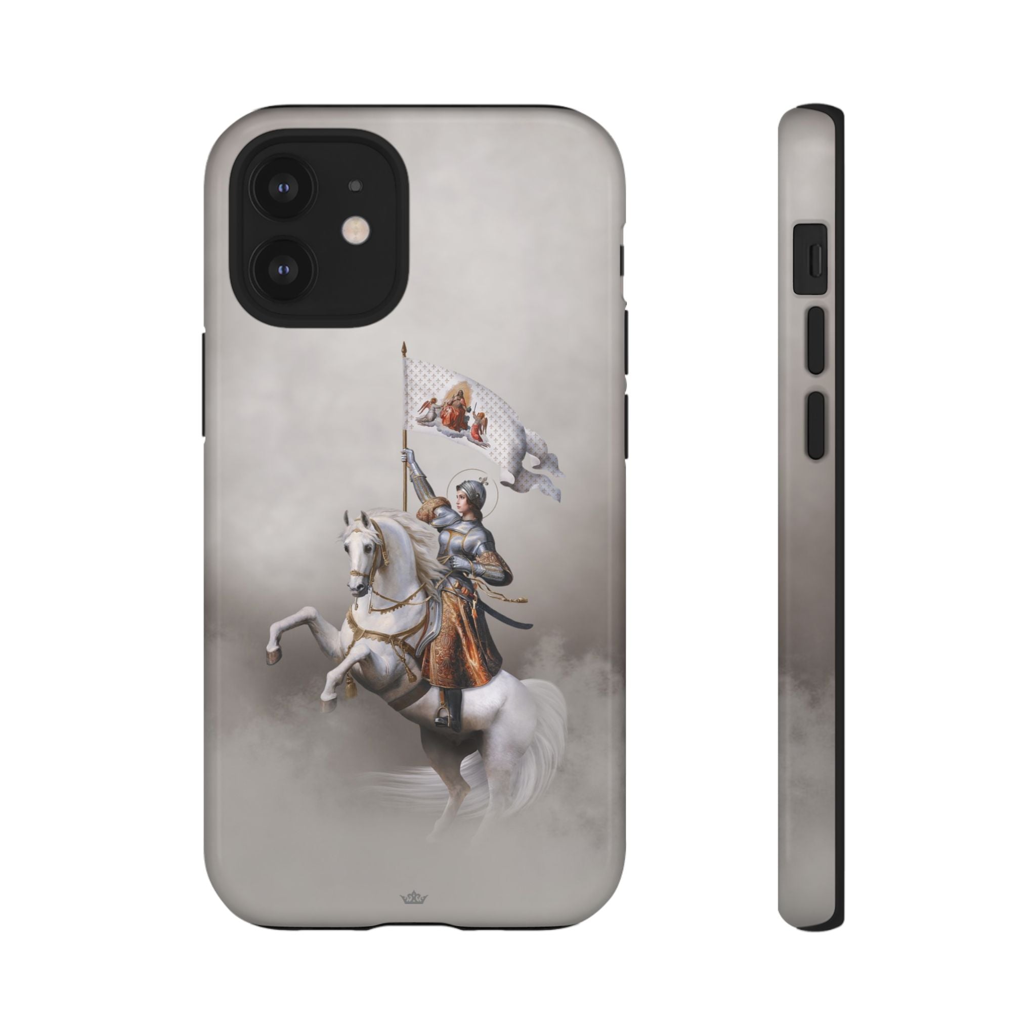 St. Joan of Arc in Battle Hard Phone Case (Light) - VENXARA®