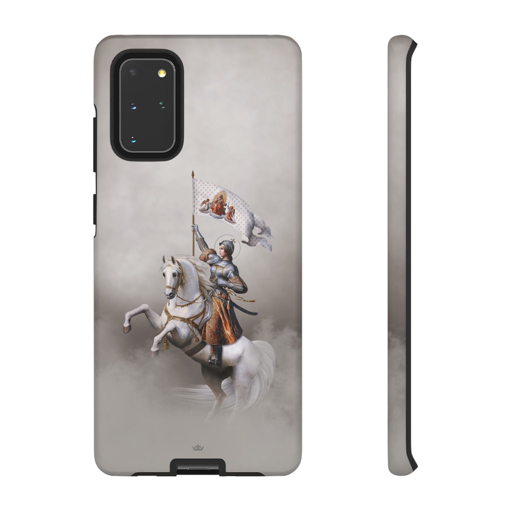 St. Joan of Arc in Battle Hard Phone Case (Light) - VENXARA®