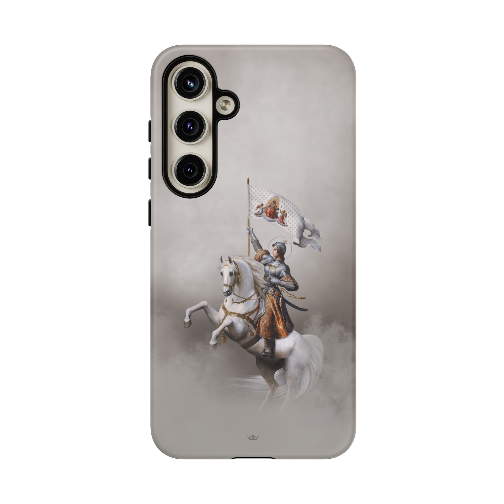 St. Joan of Arc in Battle Hard Phone Case (Light) - VENXARA®