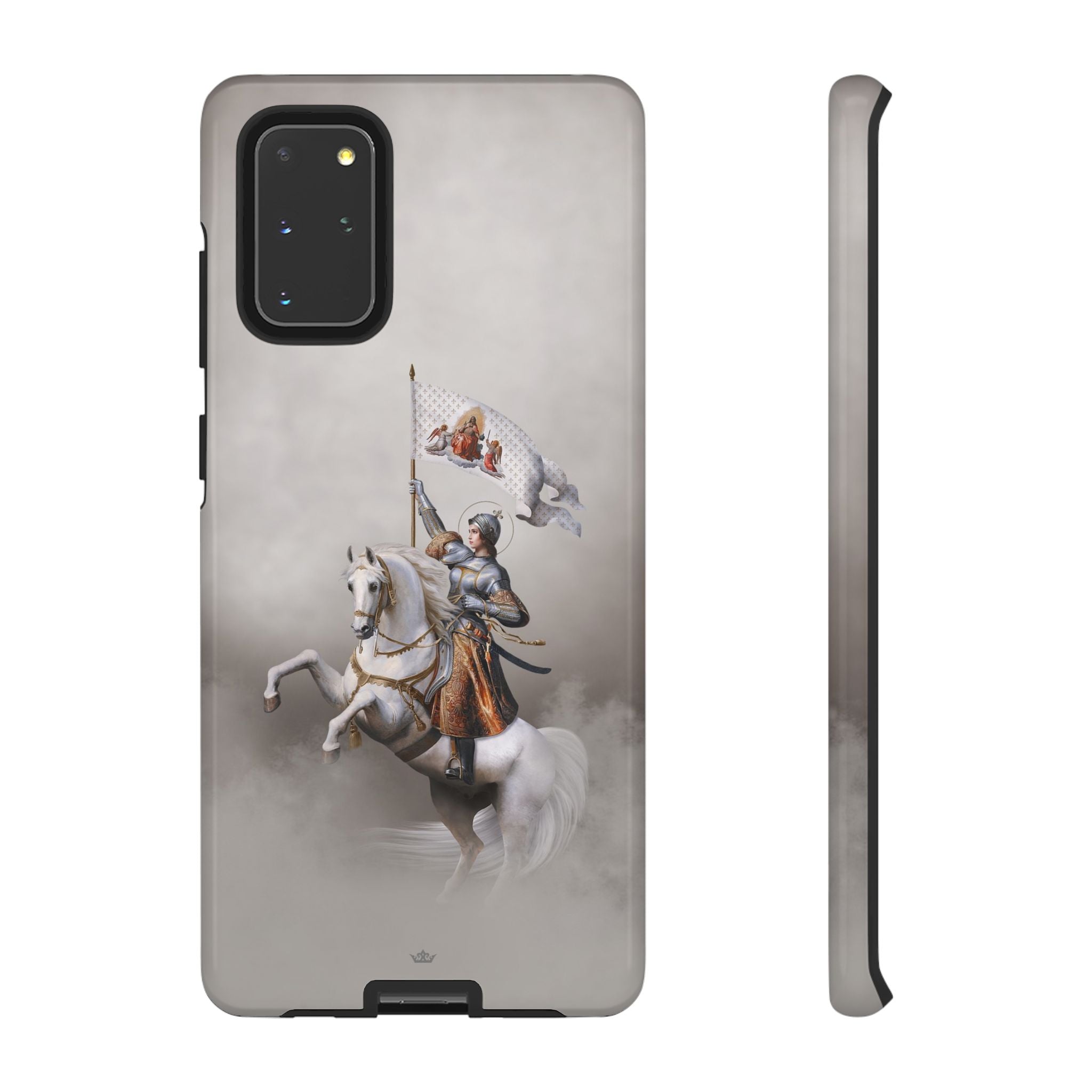 St. Joan of Arc in Battle Hard Phone Case (Light) - VENXARA®