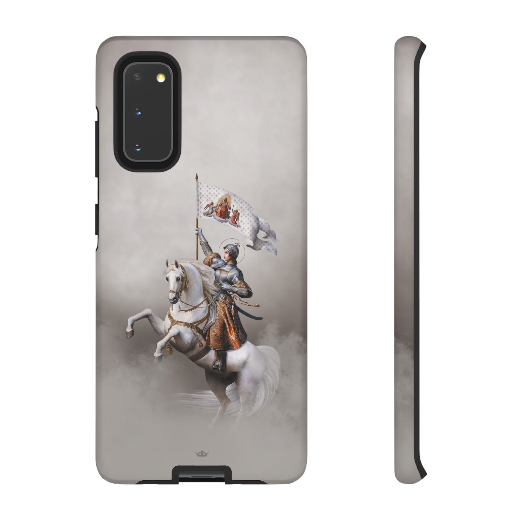 St. Joan of Arc in Battle Hard Phone Case (Light) - VENXARA®