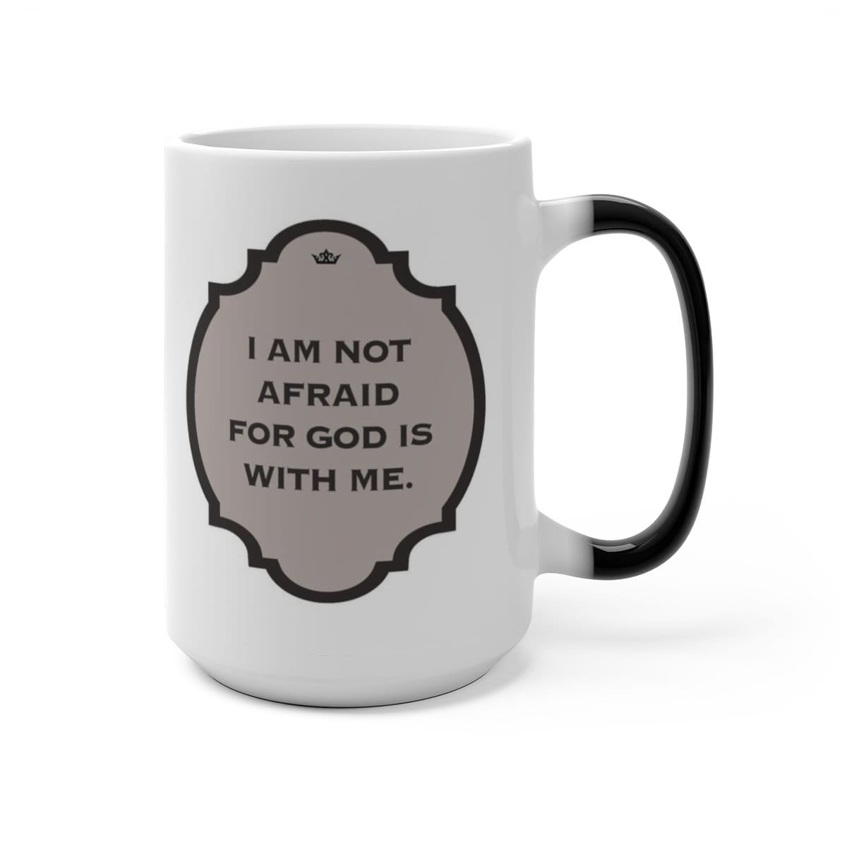 St. Joan of Arc in Battle Transitional Mug Copyright VENXARA