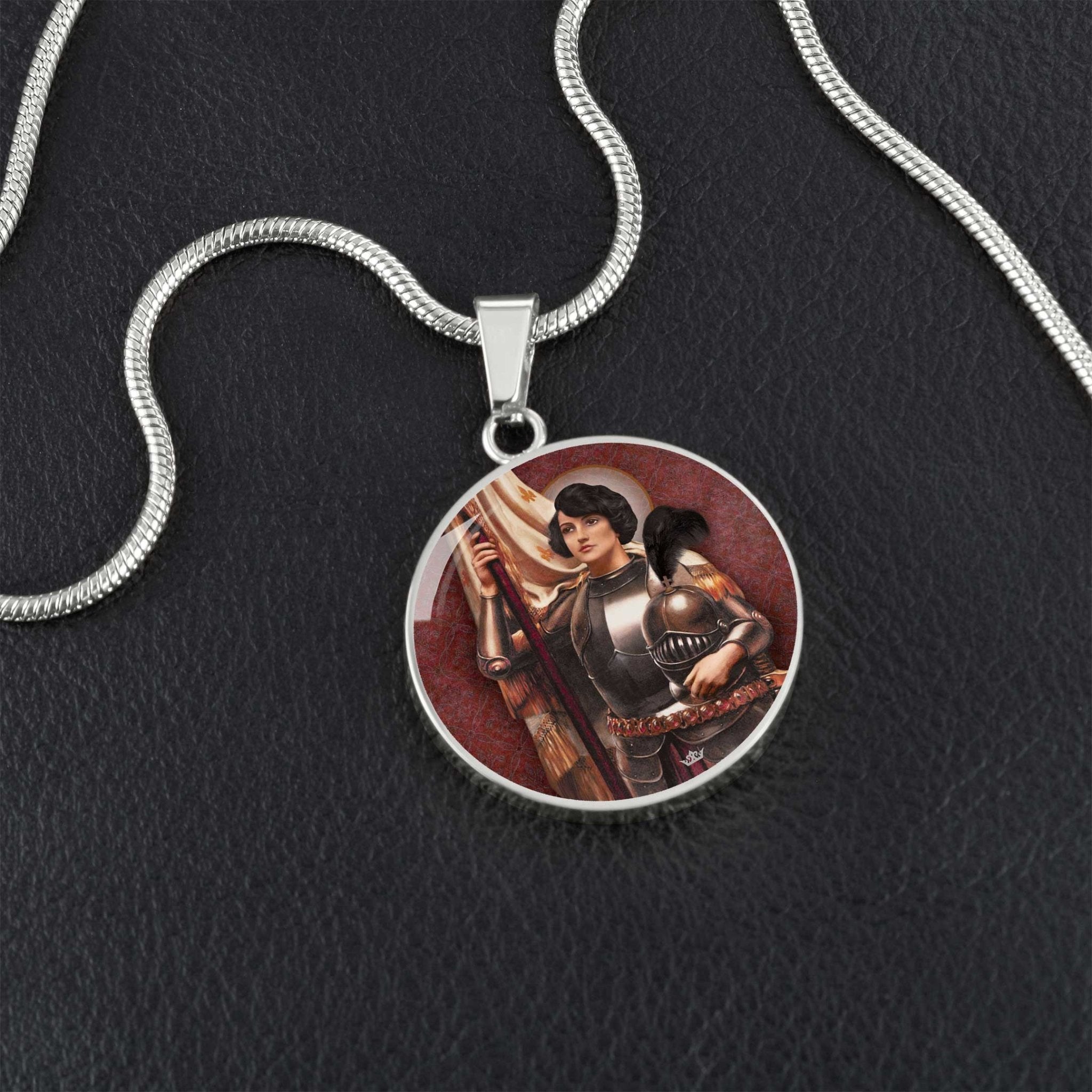 St. Joan of Arc Pendant Necklace - VENXARA®