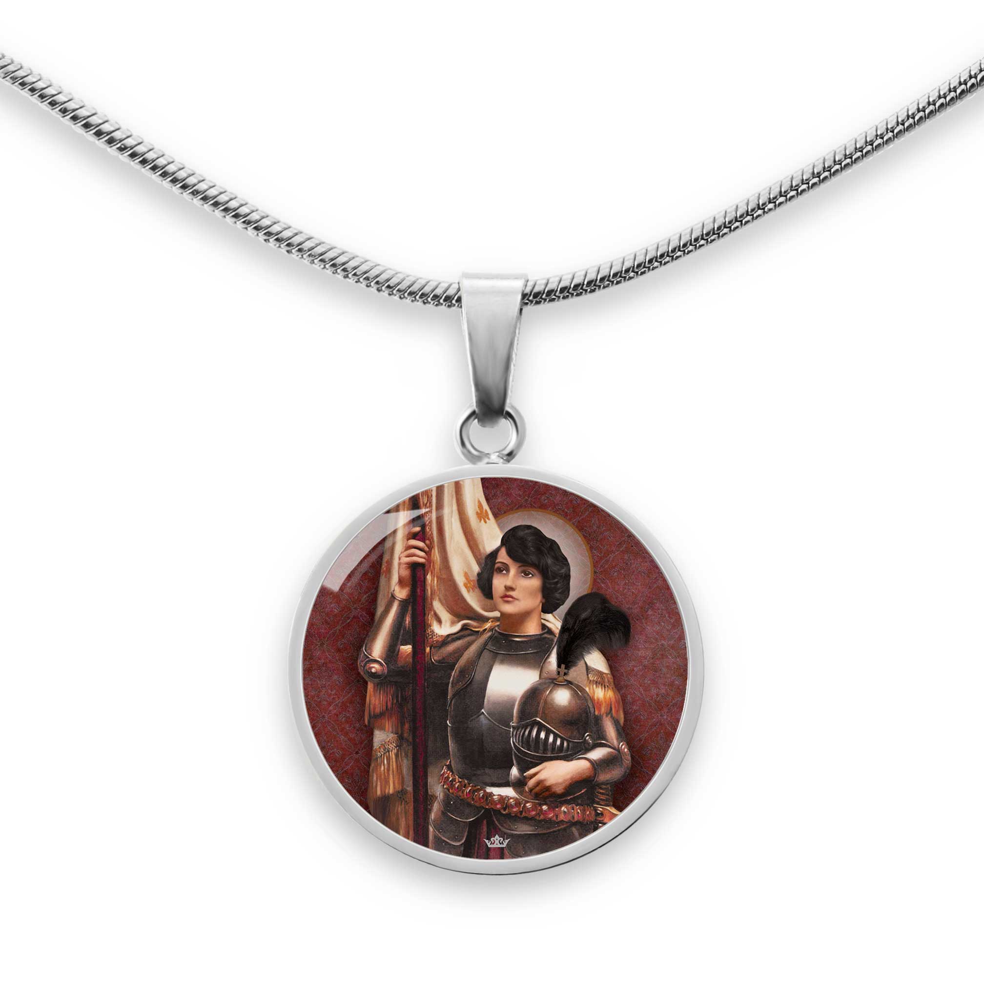 St. Joan of Arc Pendant Necklace - VENXARA®