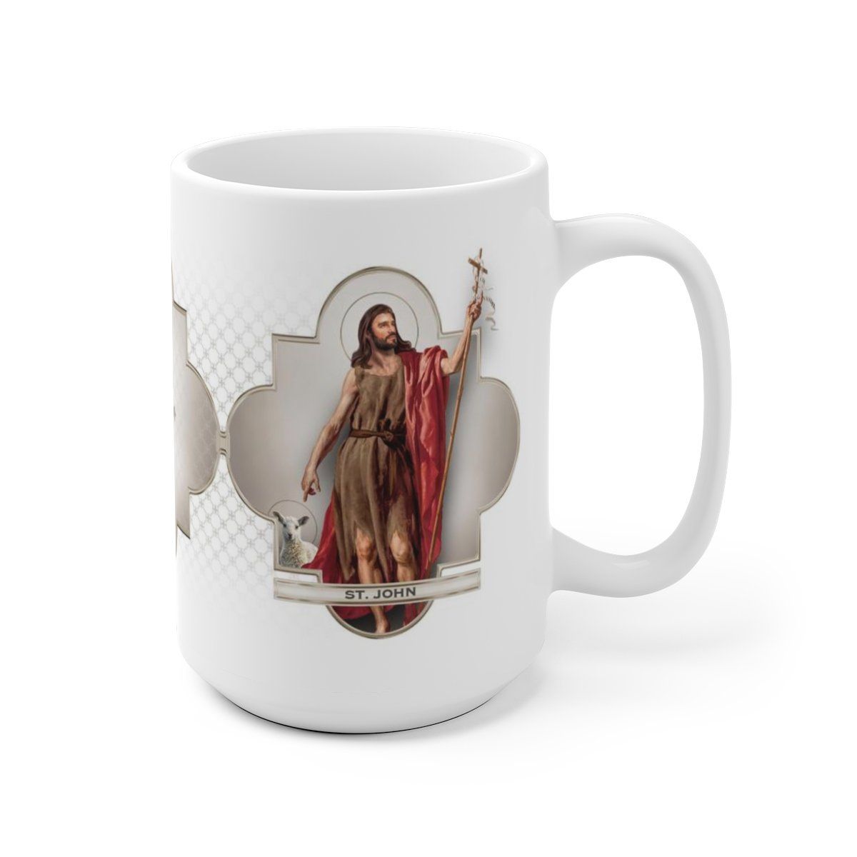 St. John the Baptist Ceramic Mug - VENXARA®