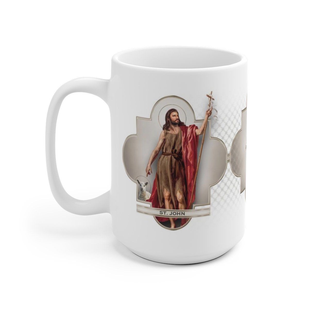 St. John the Baptist Ceramic Mug - VENXARA®