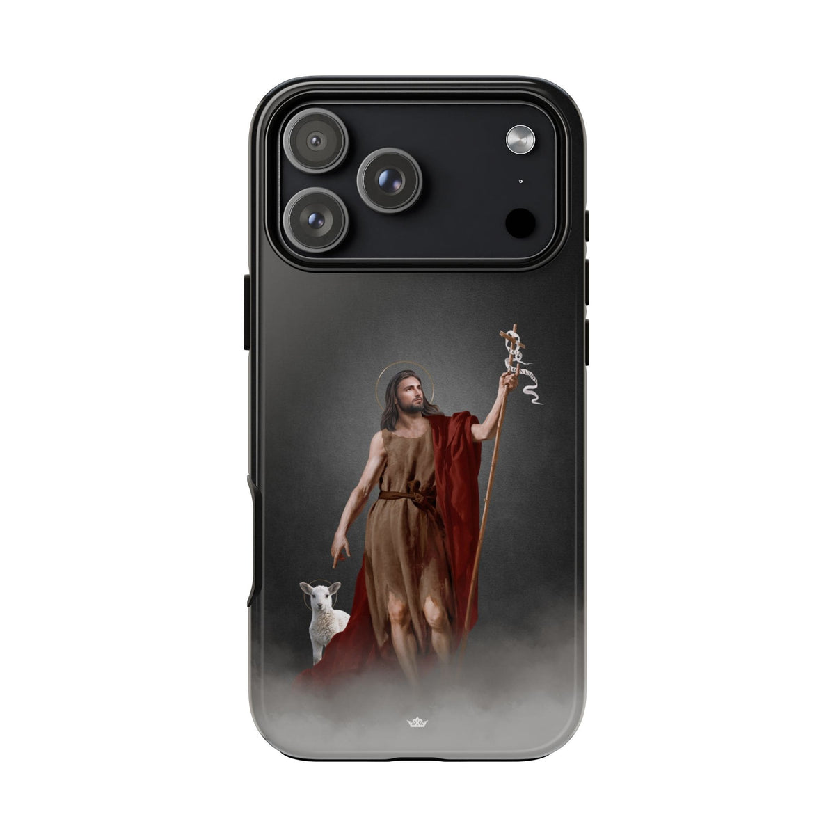 St. John the Baptist Hard Phone Case (Dark) Copyright VENXARA