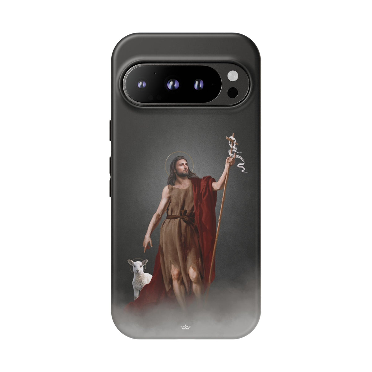 St. John the Baptist Hard Phone Case (Dark) Copyright VENXARA