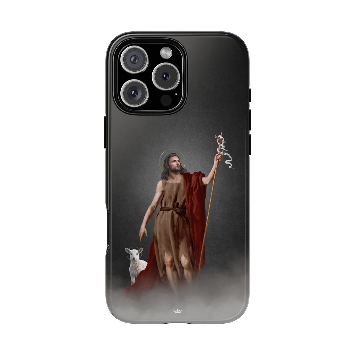 St. John the Baptist Hard Phone Case (Dark) Copyright VENXARA