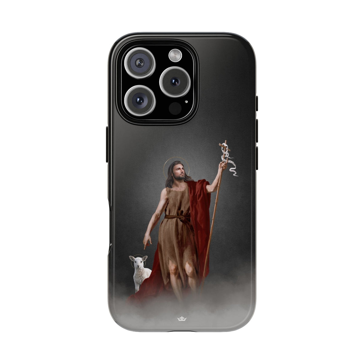 St. John the Baptist Hard Phone Case (Dark) Copyright VENXARA