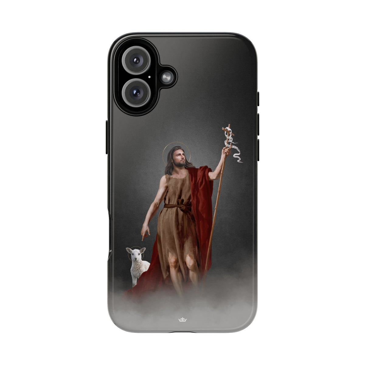 St. John the Baptist Hard Phone Case (Dark) Copyright VENXARA