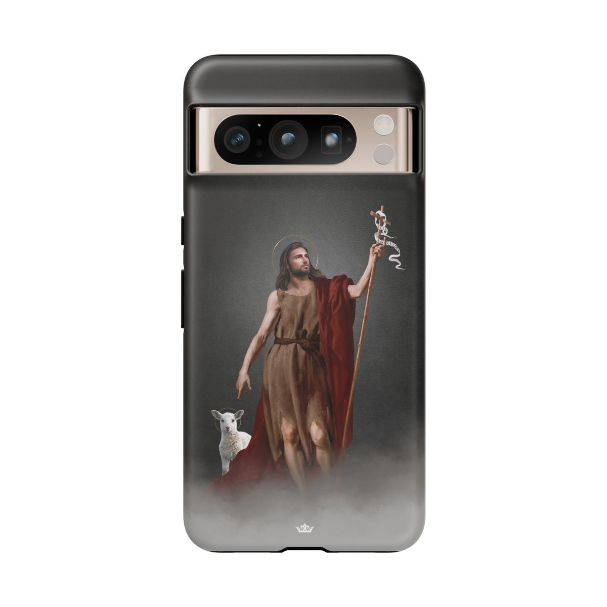 St. John the Baptist Hard Phone Case (Dark) Copyright VENXARA