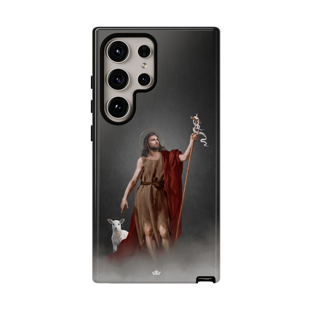 St. John the Baptist Hard Phone Case (Dark) Copyright VENXARA