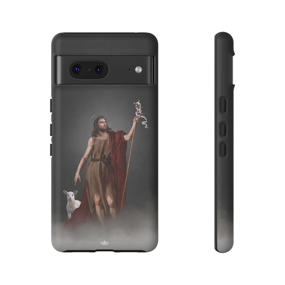 St. John the Baptist Hard Phone Case (Dark) Copyright VENXARA