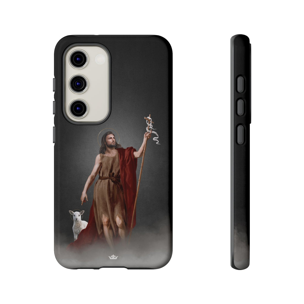 St. John the Baptist Hard Phone Case (Dark) Copyright VENXARA