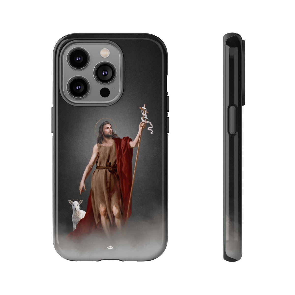 St. John the Baptist Hard Phone Case (Dark) Copyright VENXARA
