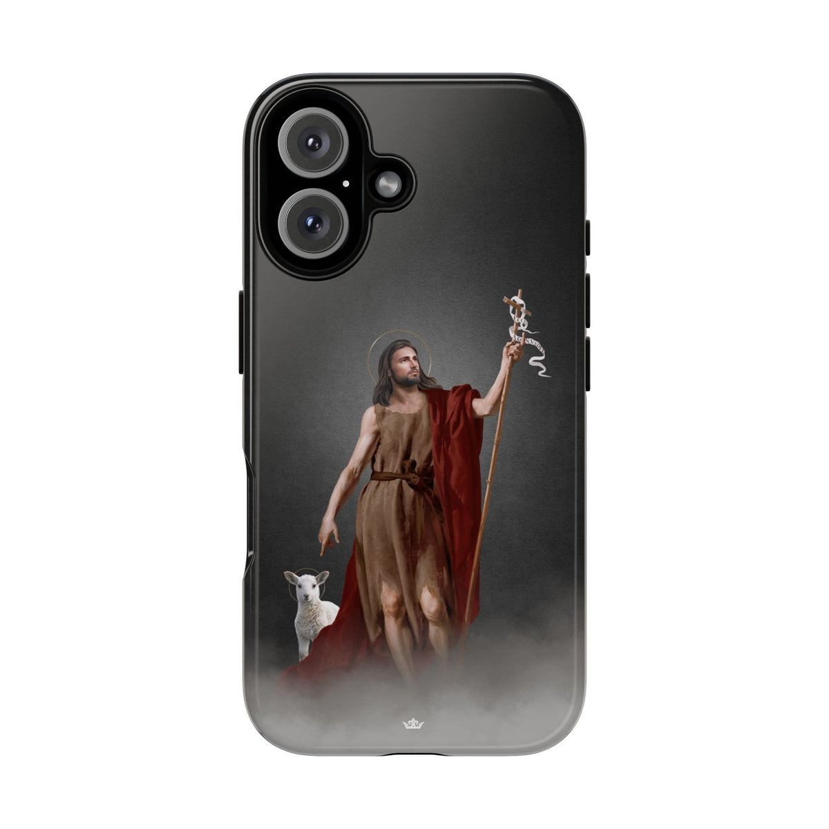 St. John the Baptist Hard Phone Case (Dark) Copyright VENXARA