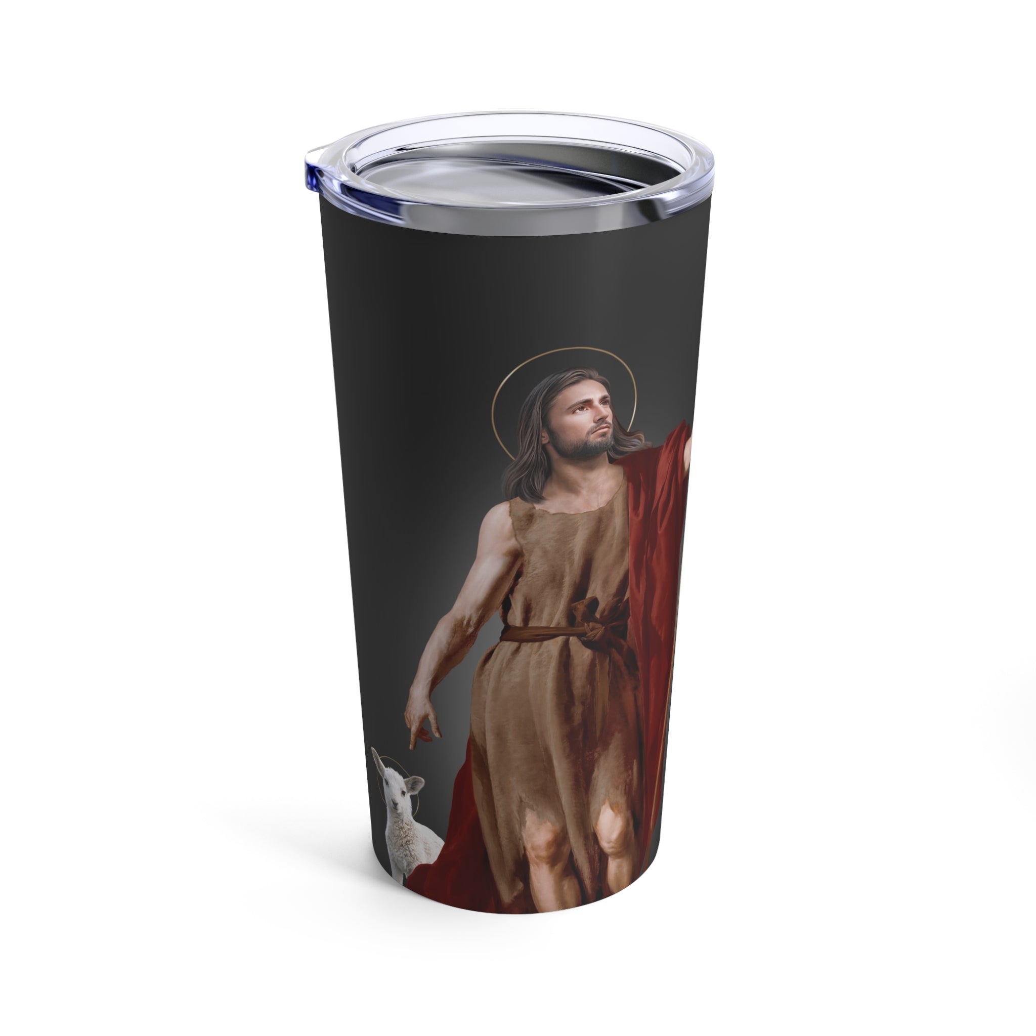 St. John the Baptist Lord's Prayer Tumbler 20 oz. (Ash) - VENXARA®