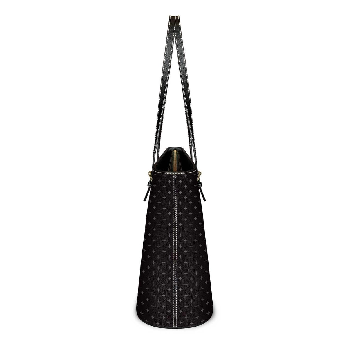 St. John the Baptist Medallion Crosses Tote Bag (Black) Copyright VENXARA