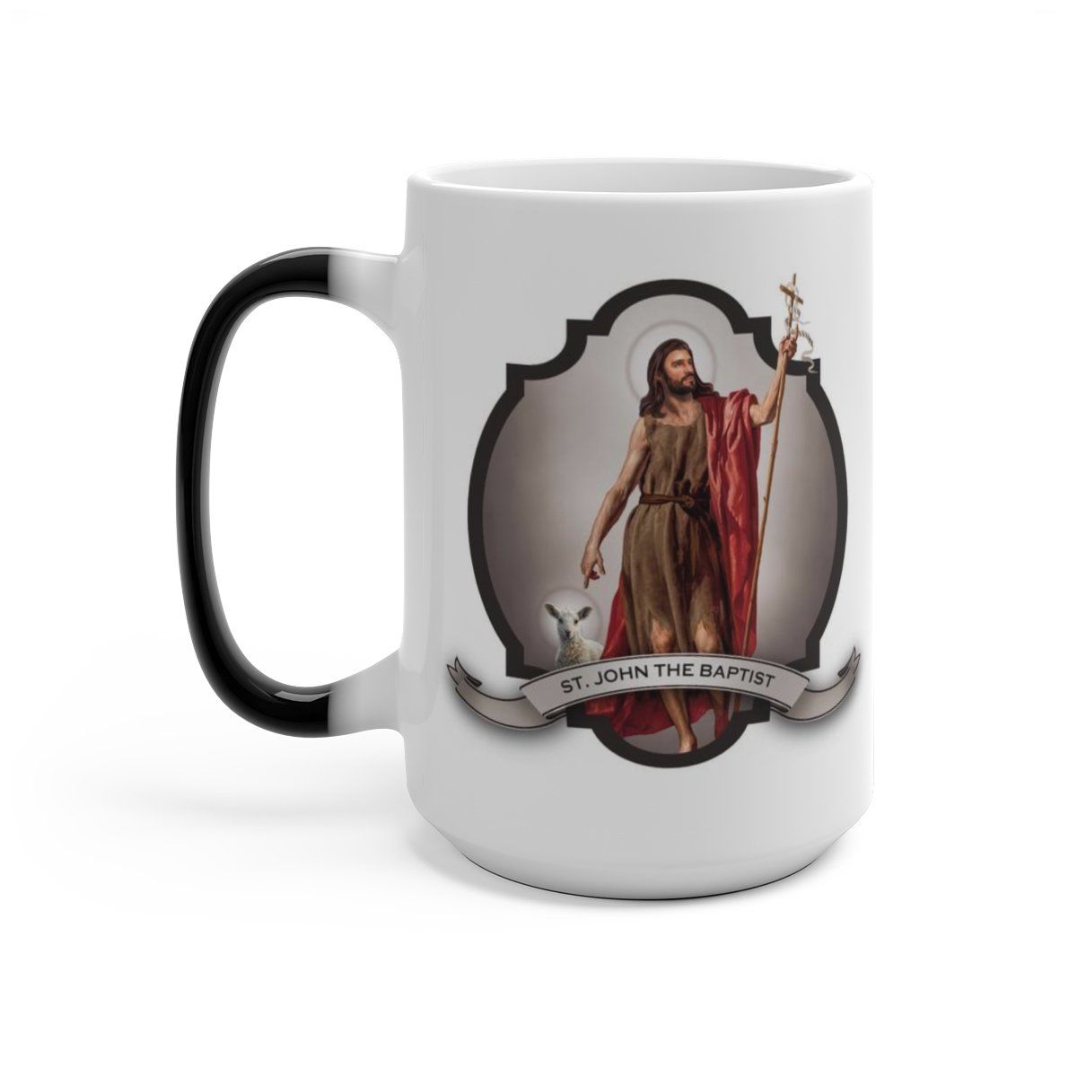 St. John the Baptist Transitional Mug (Latin) - VENXARA®