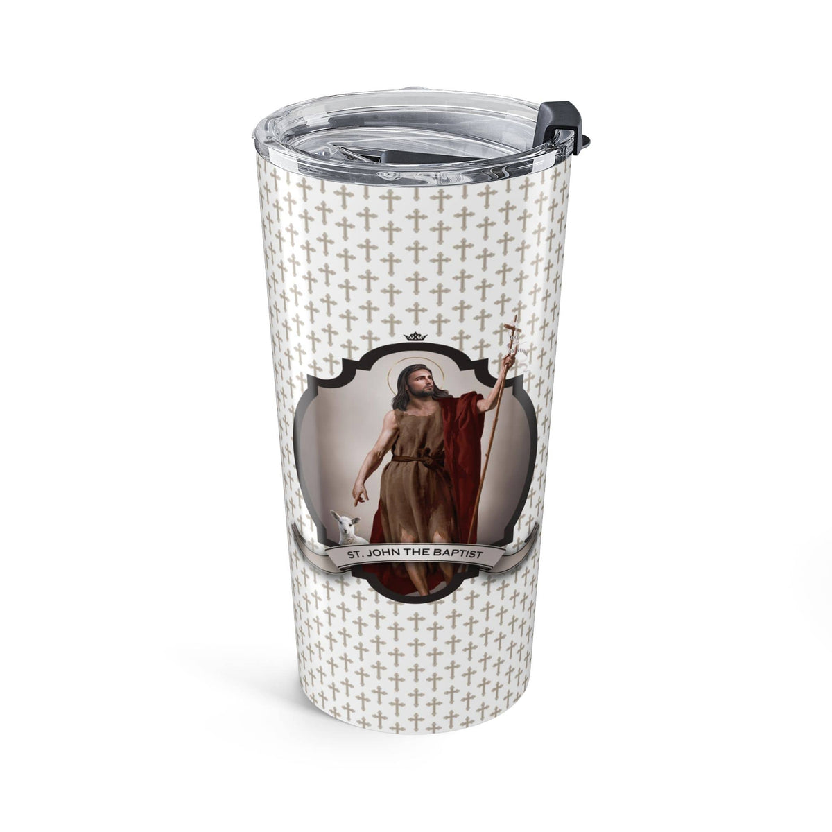 St. John the Baptist Tumbler (Crosses 20 oz) Copyright VENXARA