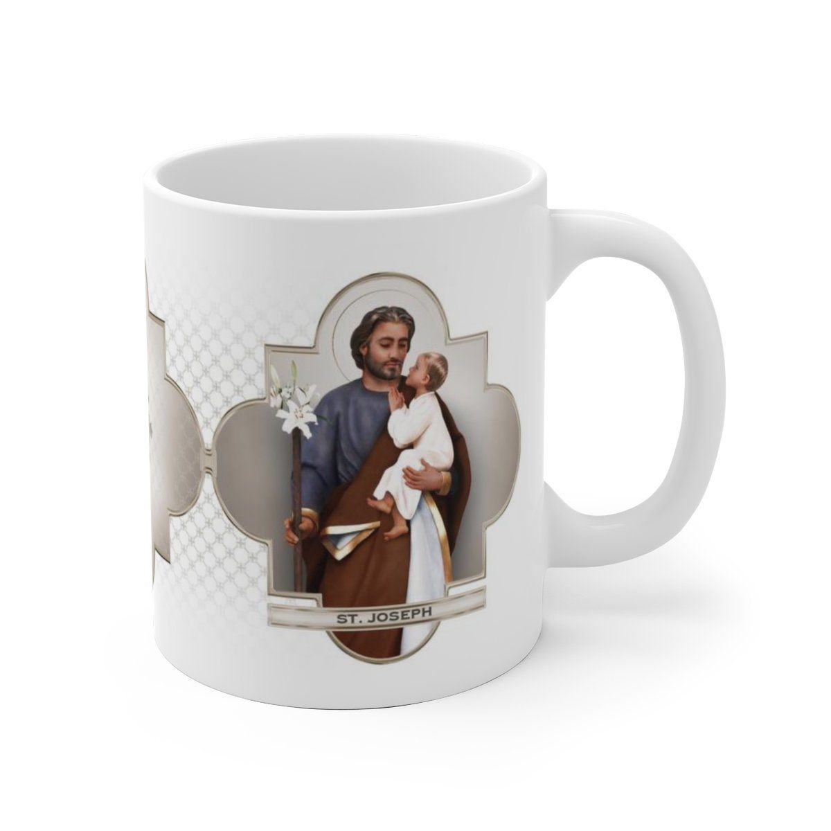 St. Joseph Ceramic Mug - VENXARA®