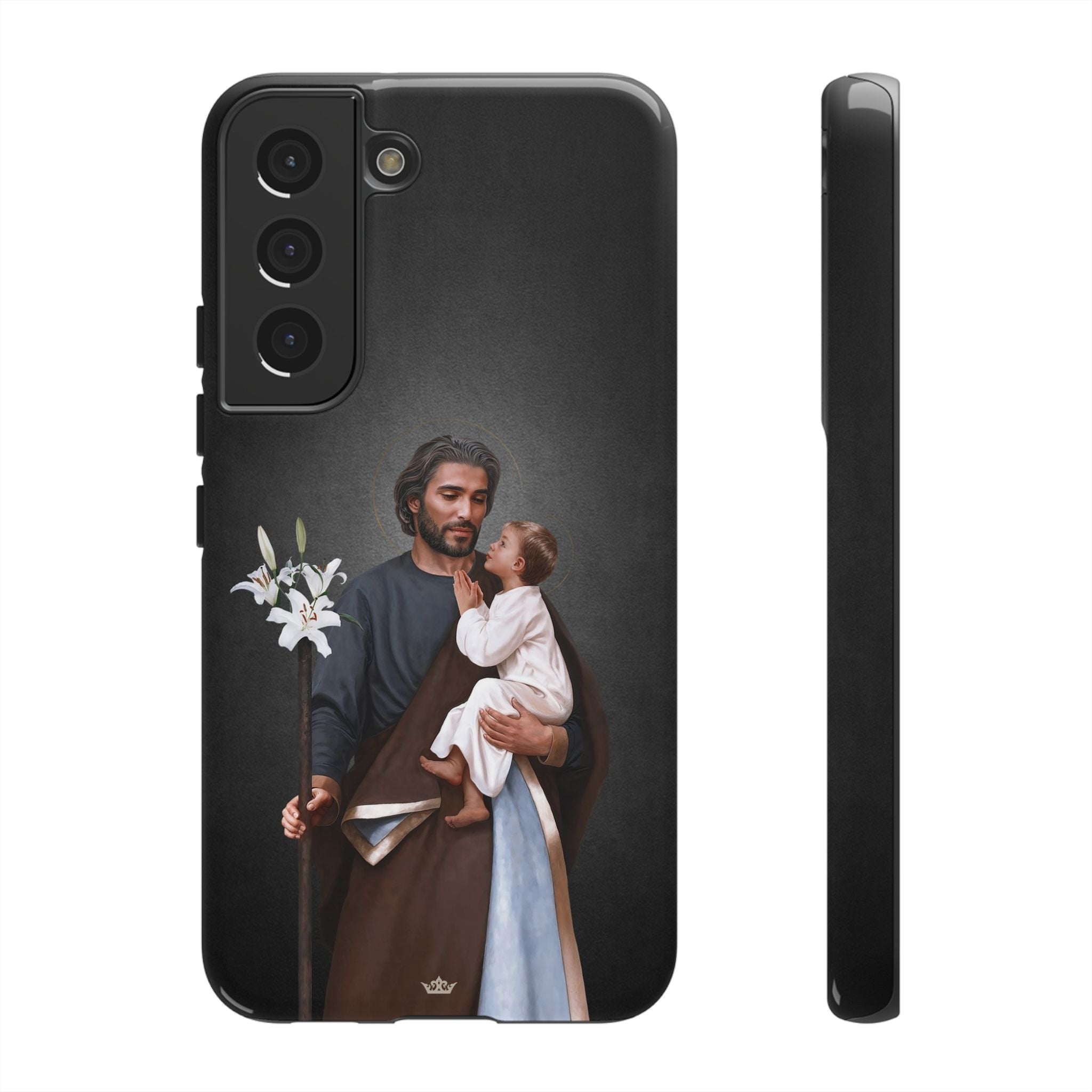 St. Joseph Hard Phone Case (Dark) - Venxara