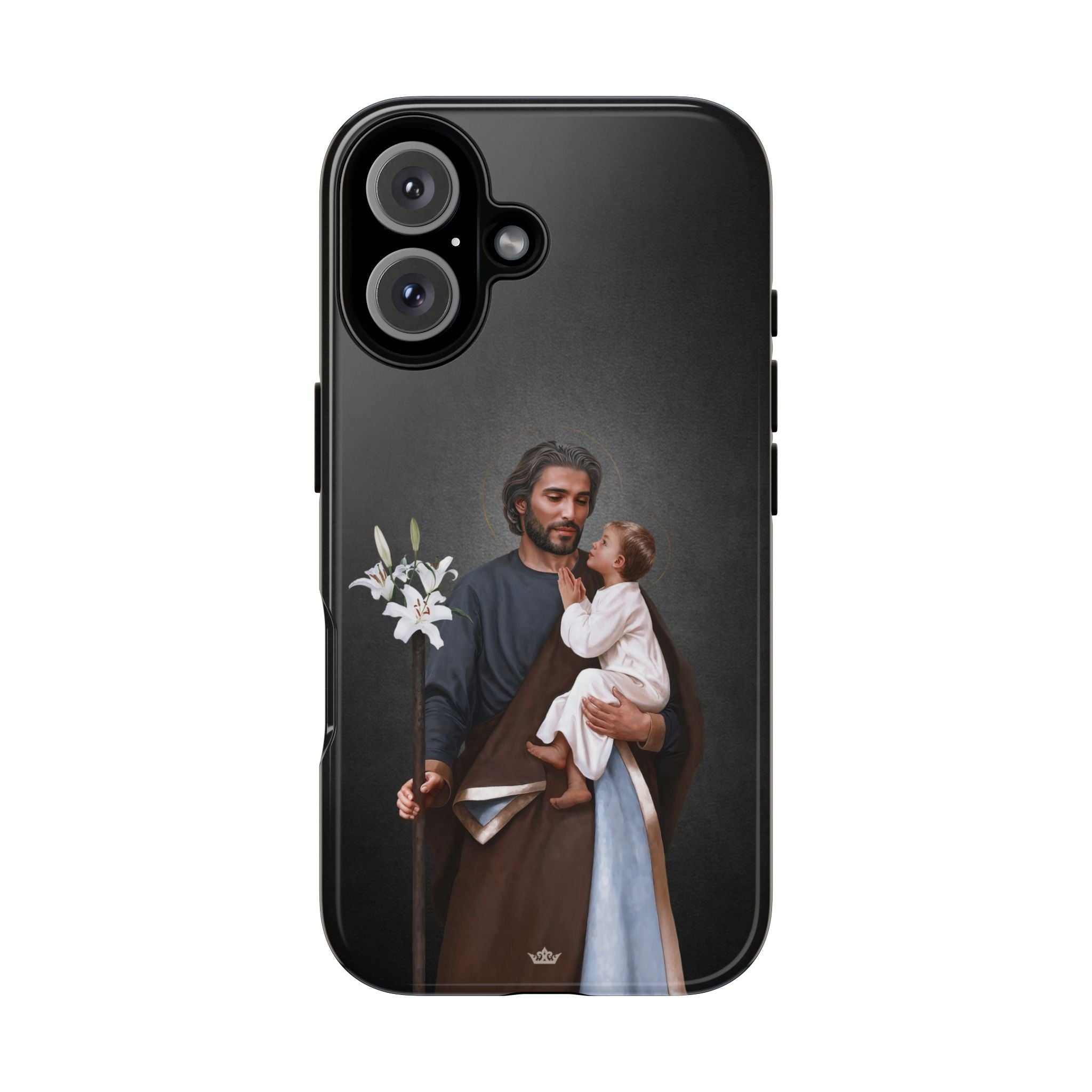 St. Joseph Hard Phone Case (Dark) - VENXARA®