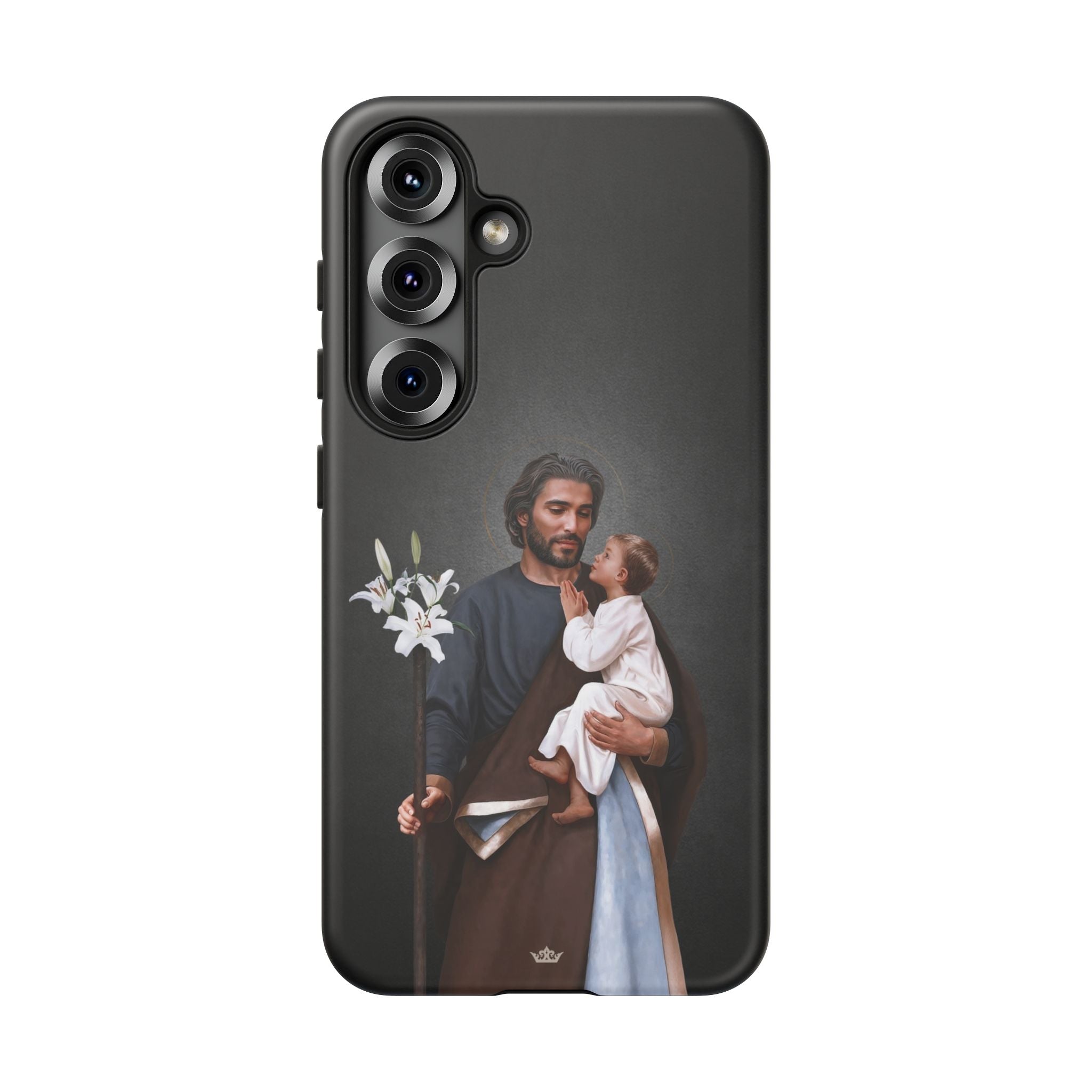 St. Joseph Hard Phone Case (Dark) - Venxara