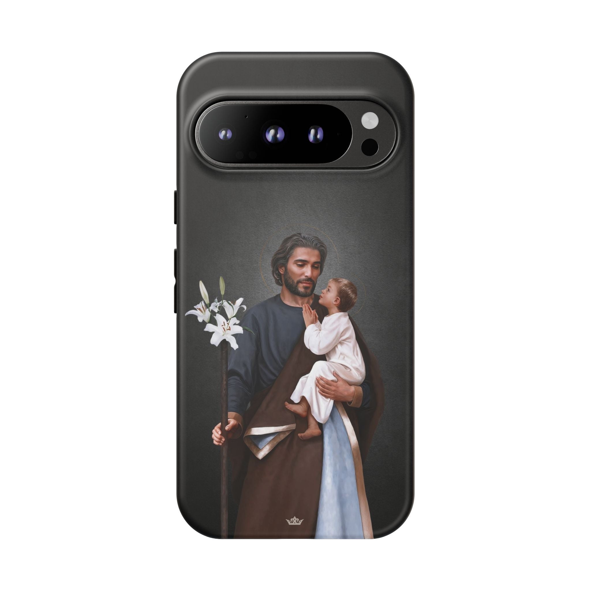 St. Joseph Hard Phone Case (Dark) - Venxara