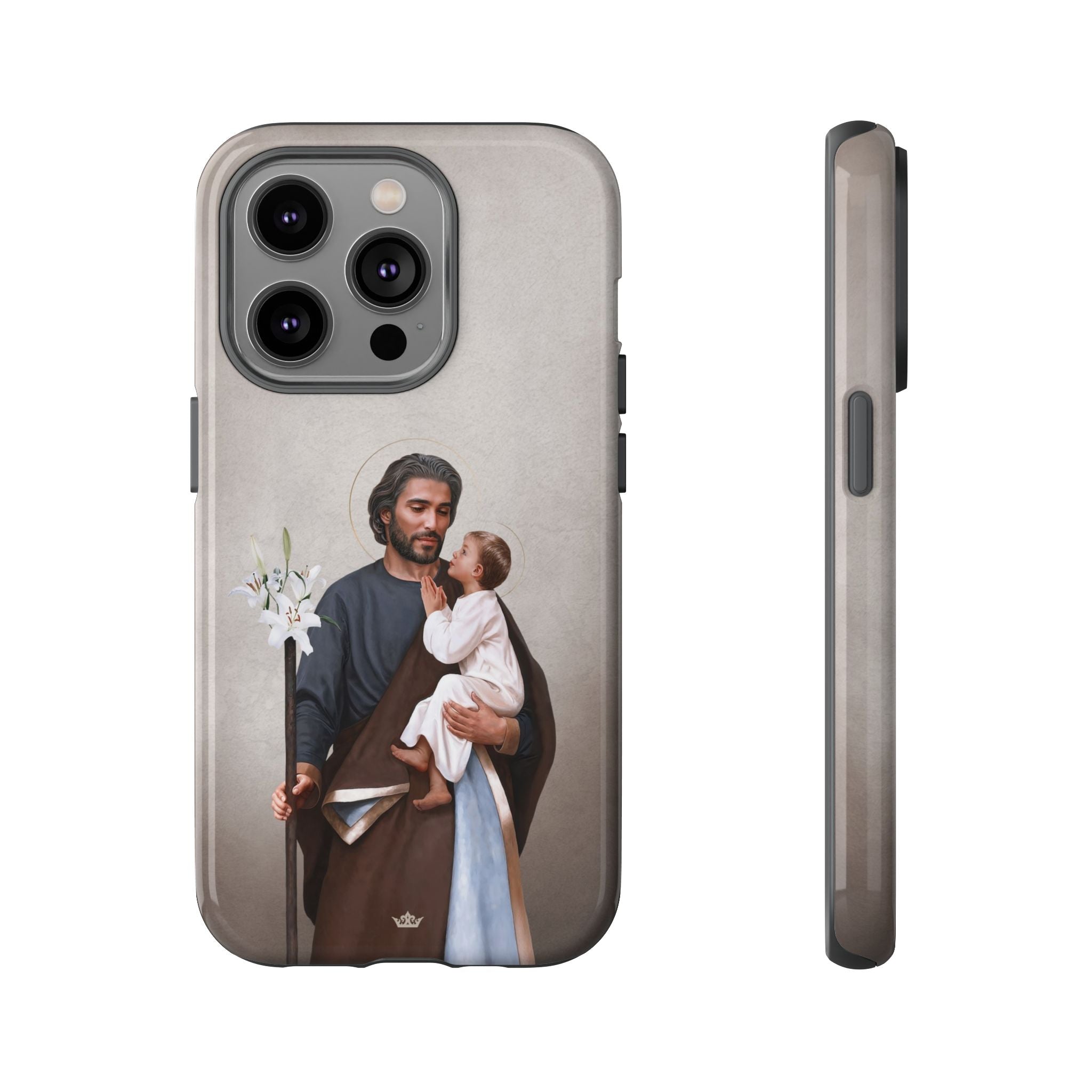St. Joseph Hard Phone Case (Light) - VENXARA®