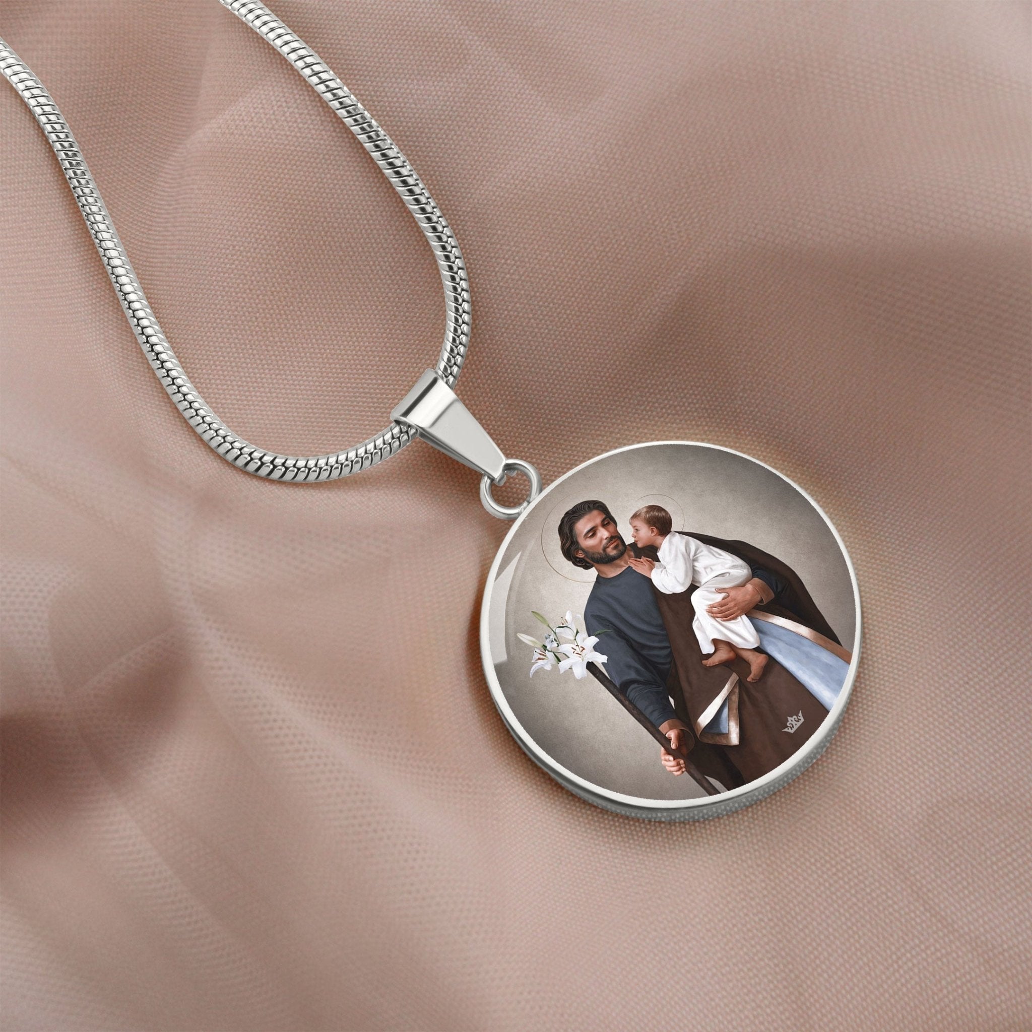 St. Joseph Pendant Necklace - VENXARA®