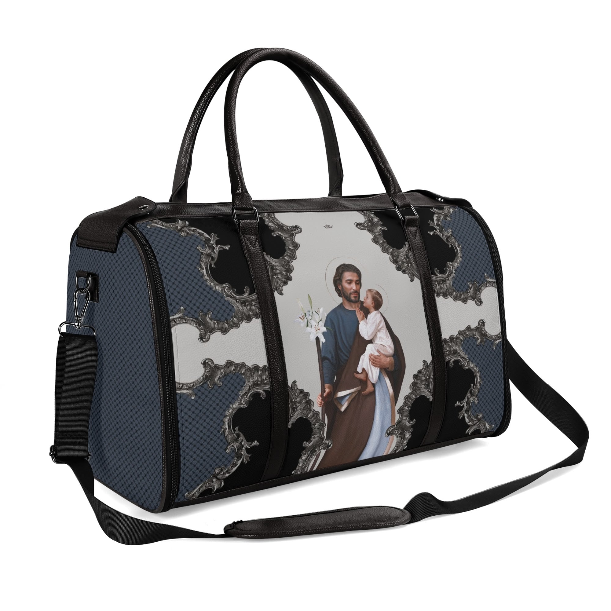 St. Joseph Travel Bag (Baroque Blue) - VENXARA®