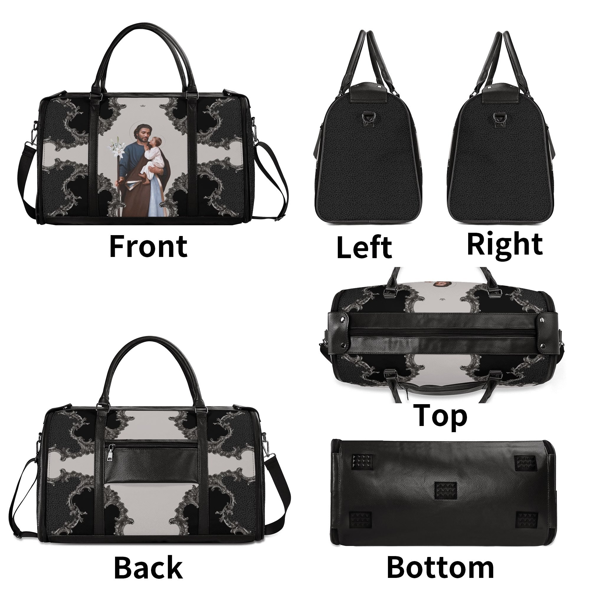 St. Joseph Travel Bag (Baroque Leopard) - VENXARA®