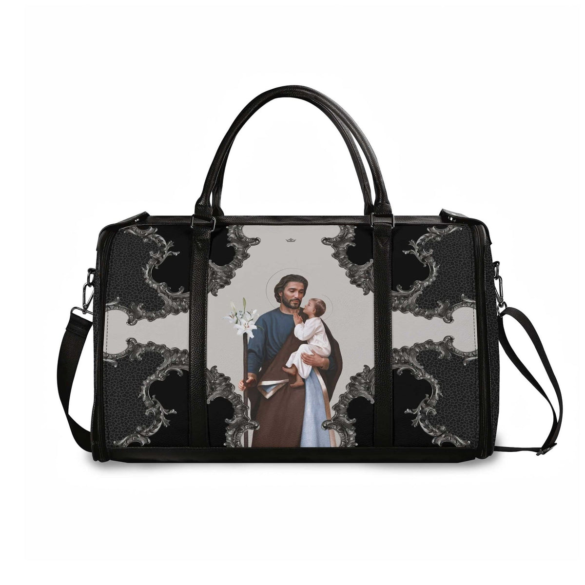 St. Joseph Travel Bag (Baroque Leopard) Copyright VENXARA