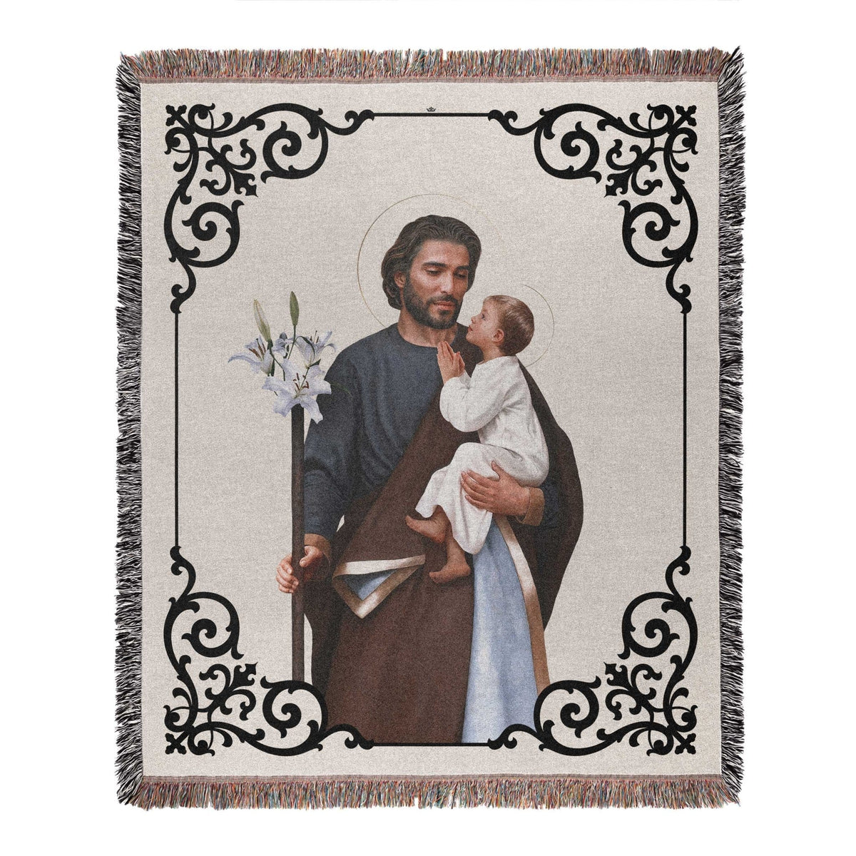 St. Joseph Woven Blanket Copyright VENXARA