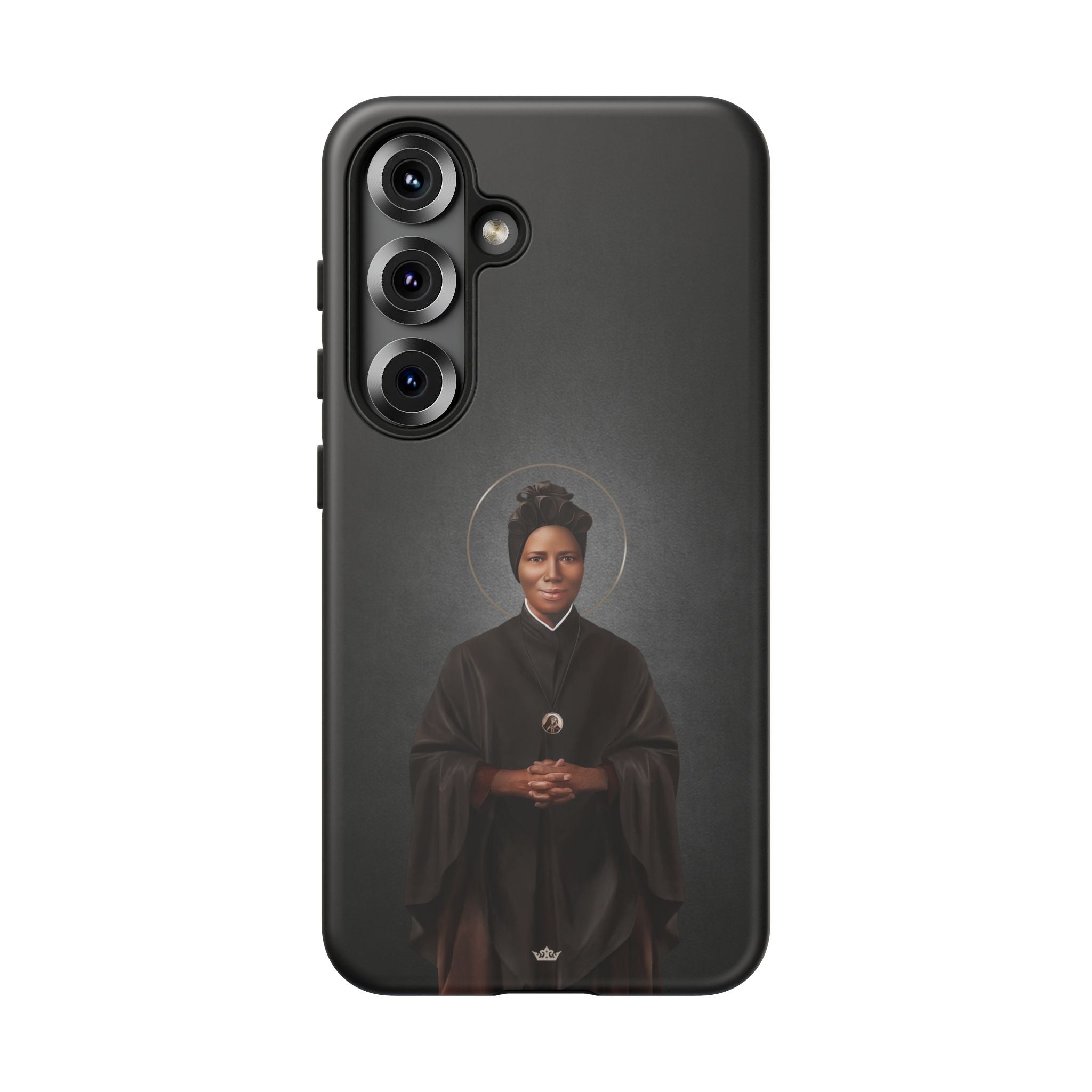 St. Josephine Bakhita Hard Phone Case (Dark) - VENXARA®