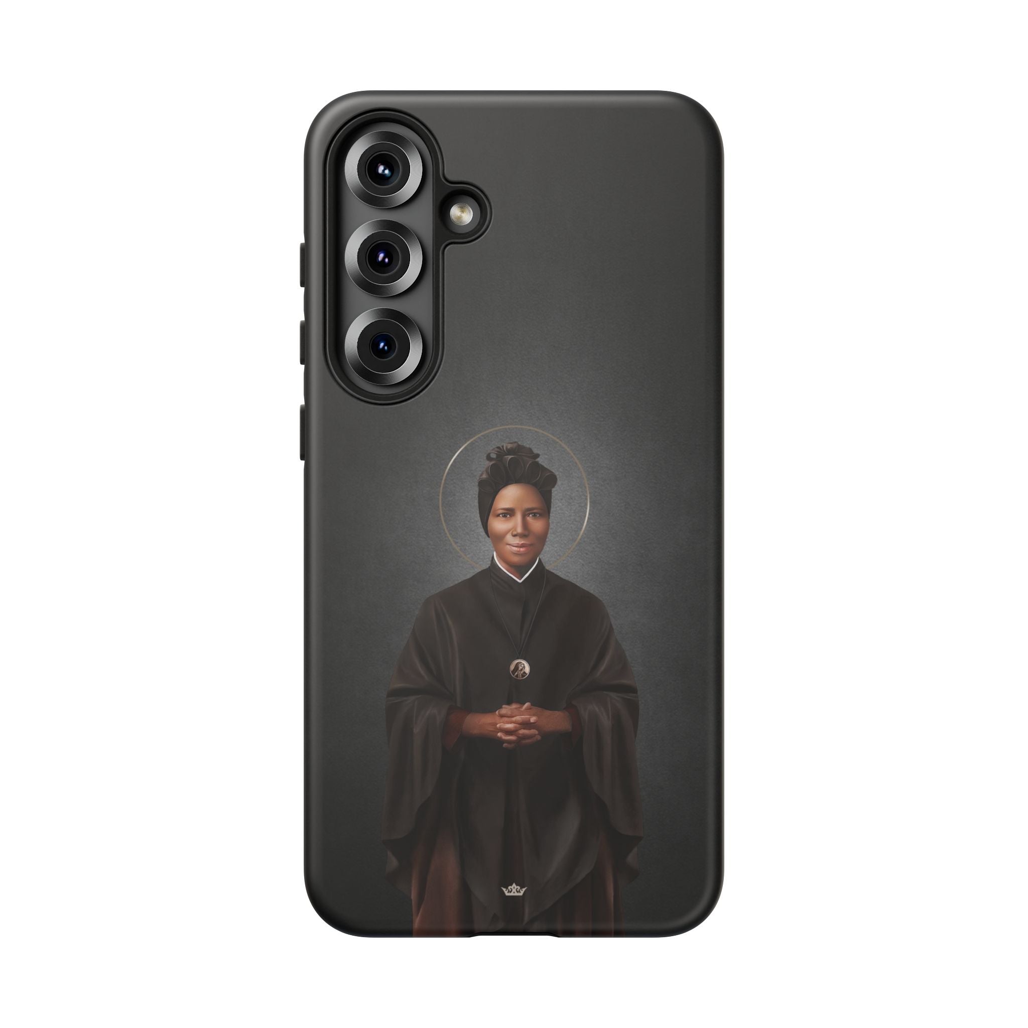 St. Josephine Bakhita Hard Phone Case (Dark) - VENXARA®