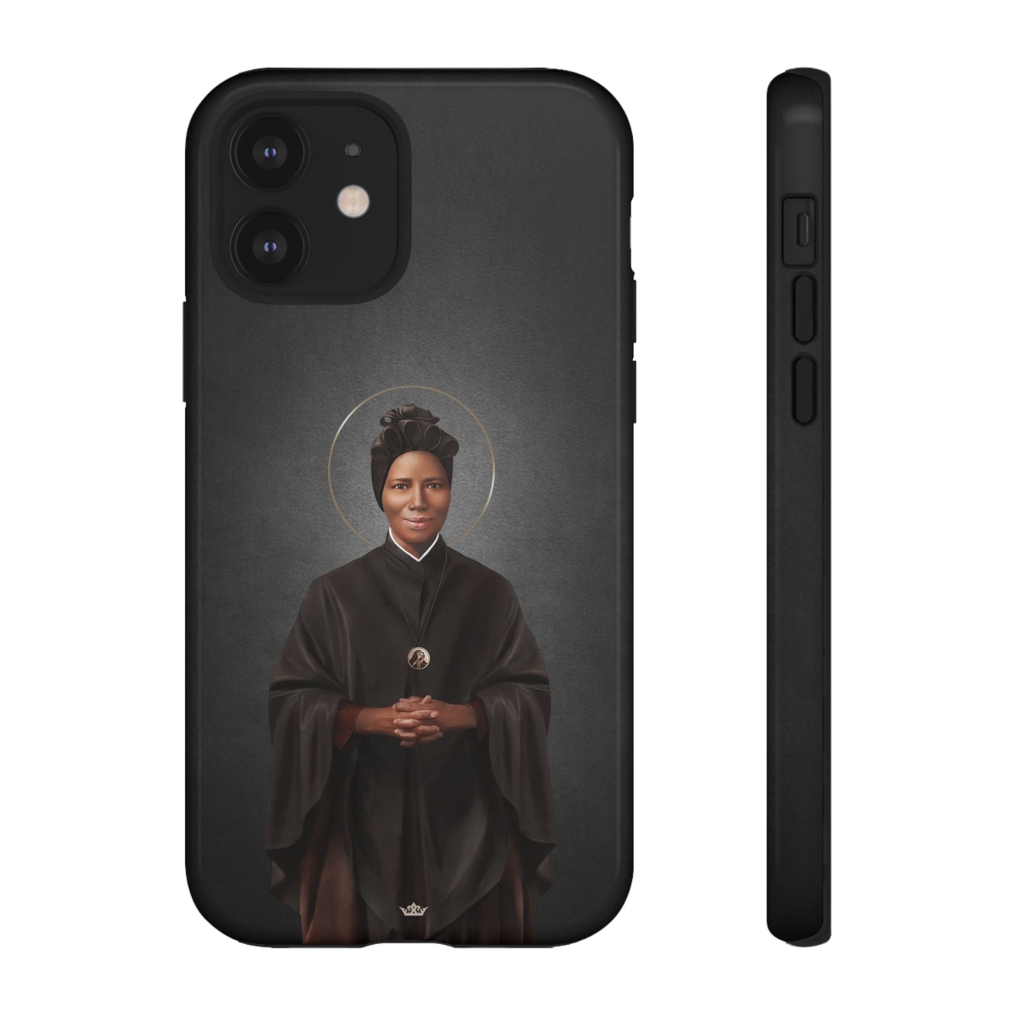 St. Josephine Bakhita Hard Phone Case (Dark) - VENXARA®