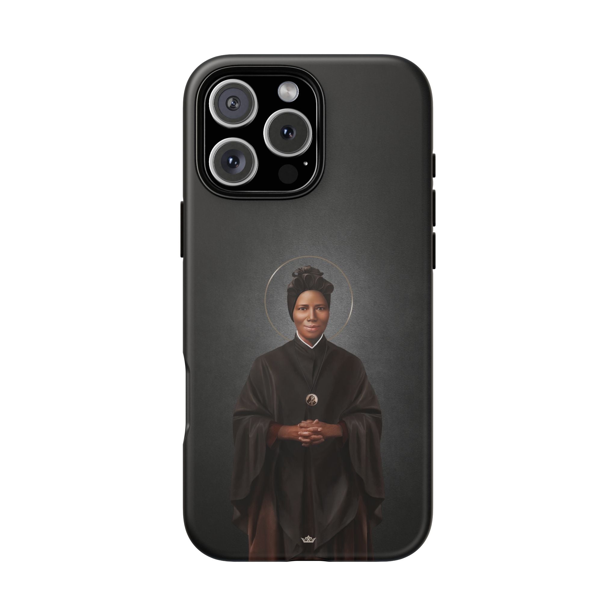 St. Josephine Bakhita Hard Phone Case (Dark) - VENXARA®