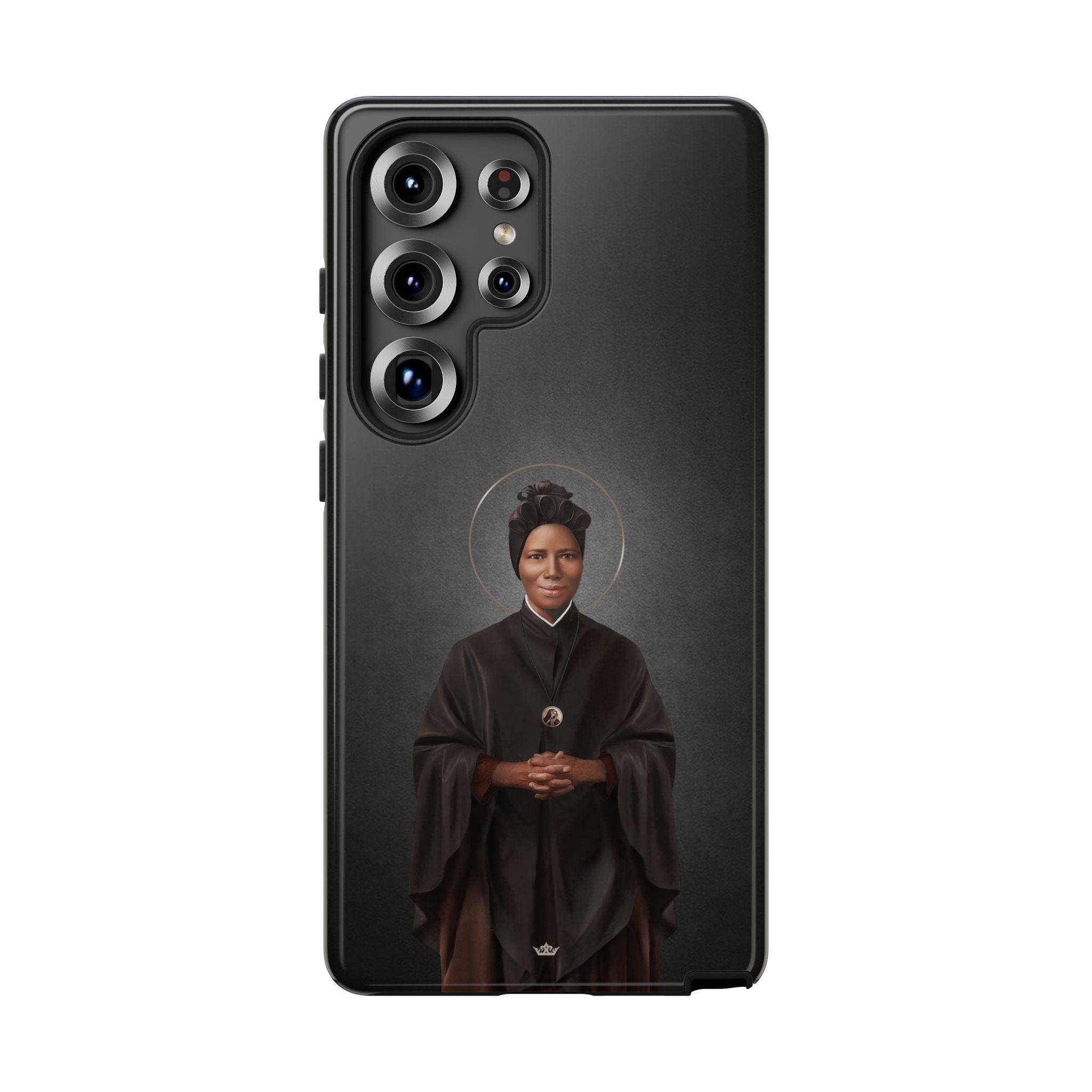 St. Josephine Bakhita Hard Phone Case (Dark) - VENXARA®
