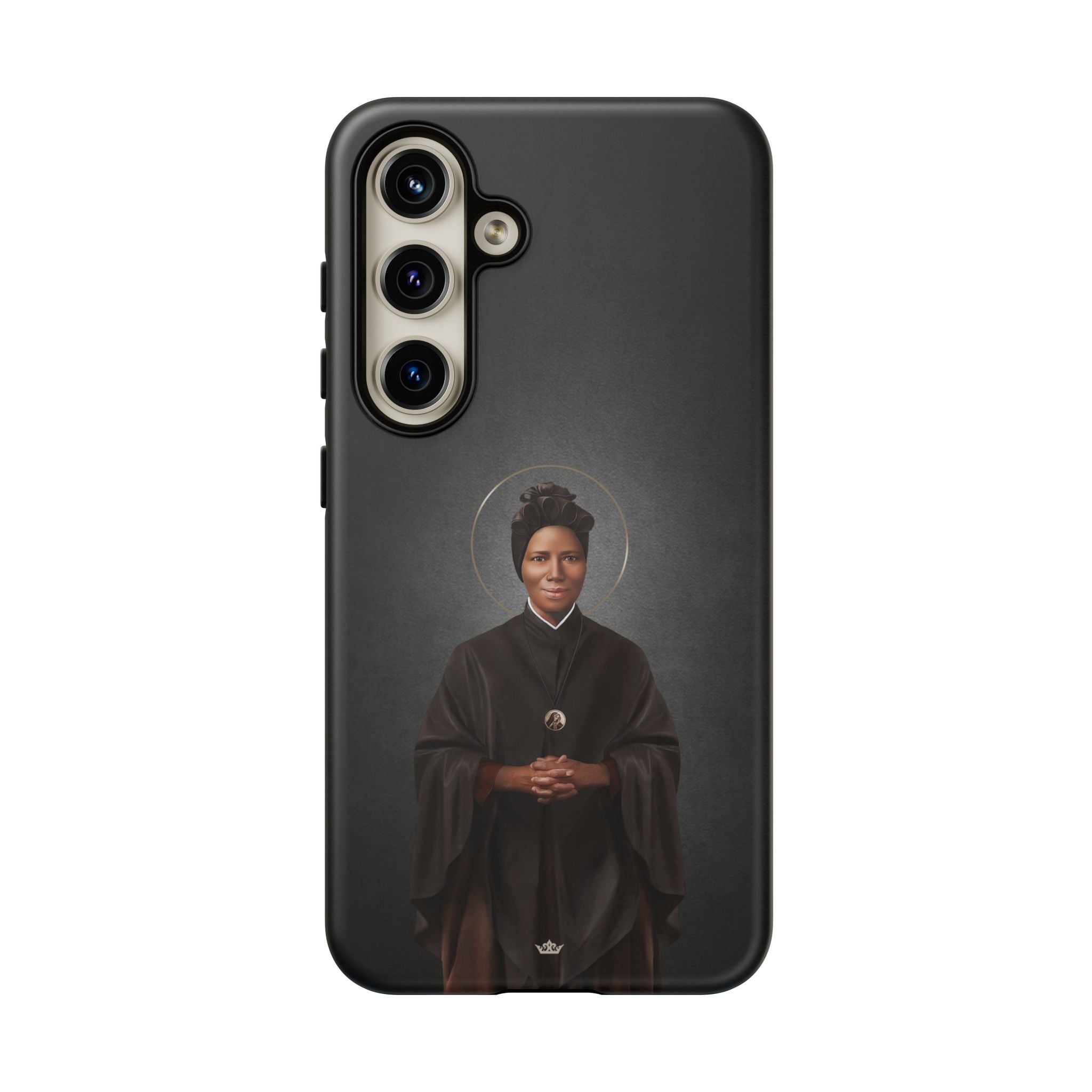 St. Josephine Bakhita Hard Phone Case (Dark) - VENXARA®