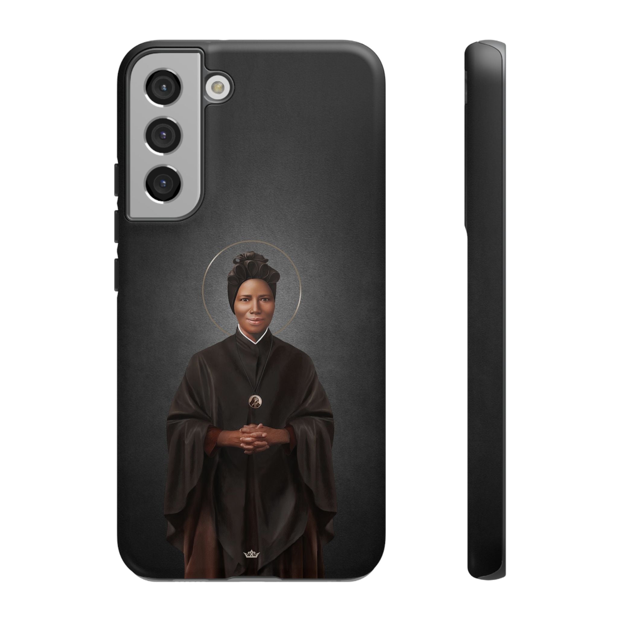 St. Josephine Bakhita Hard Phone Case (Dark) - VENXARA®