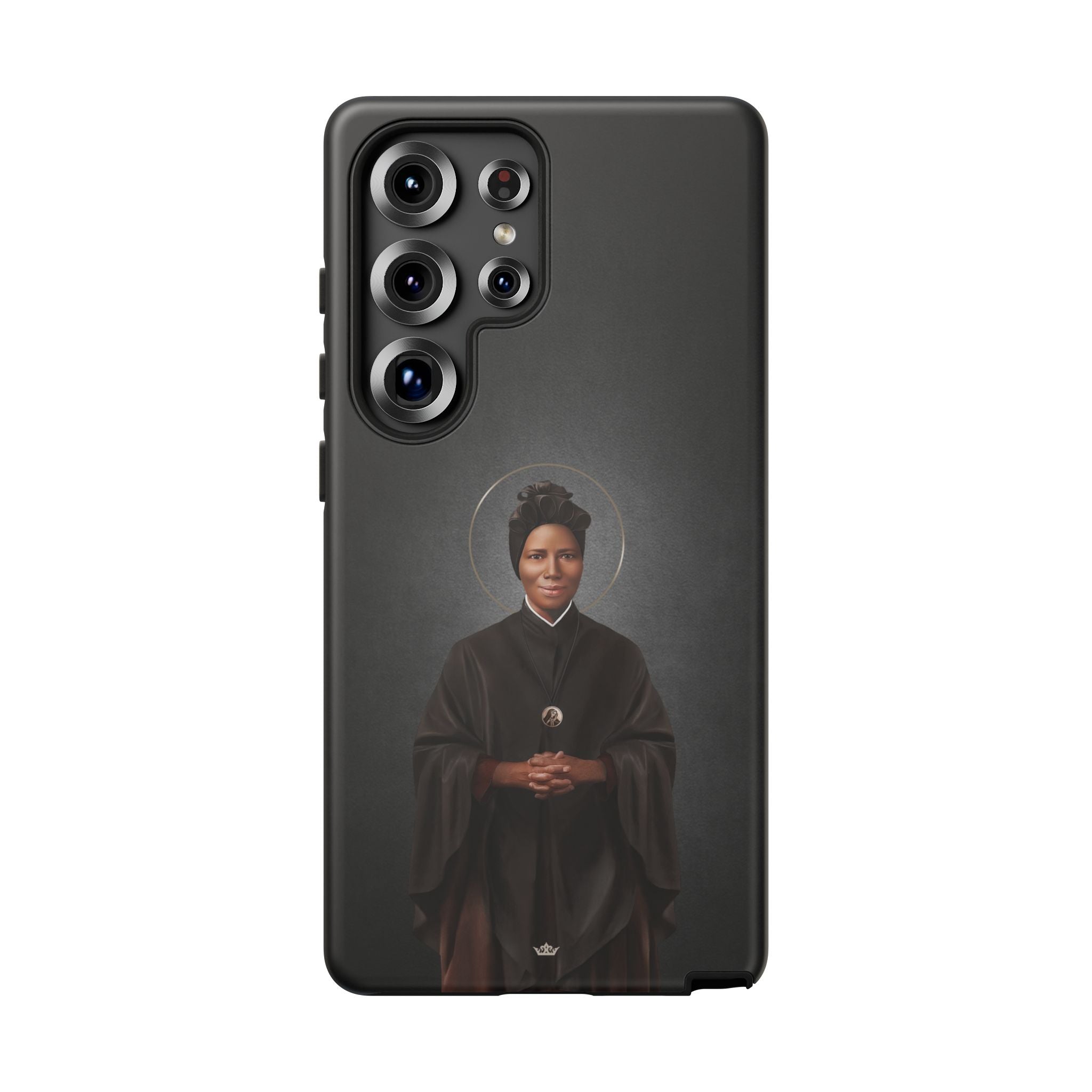 St. Josephine Bakhita Hard Phone Case (Dark) - VENXARA®