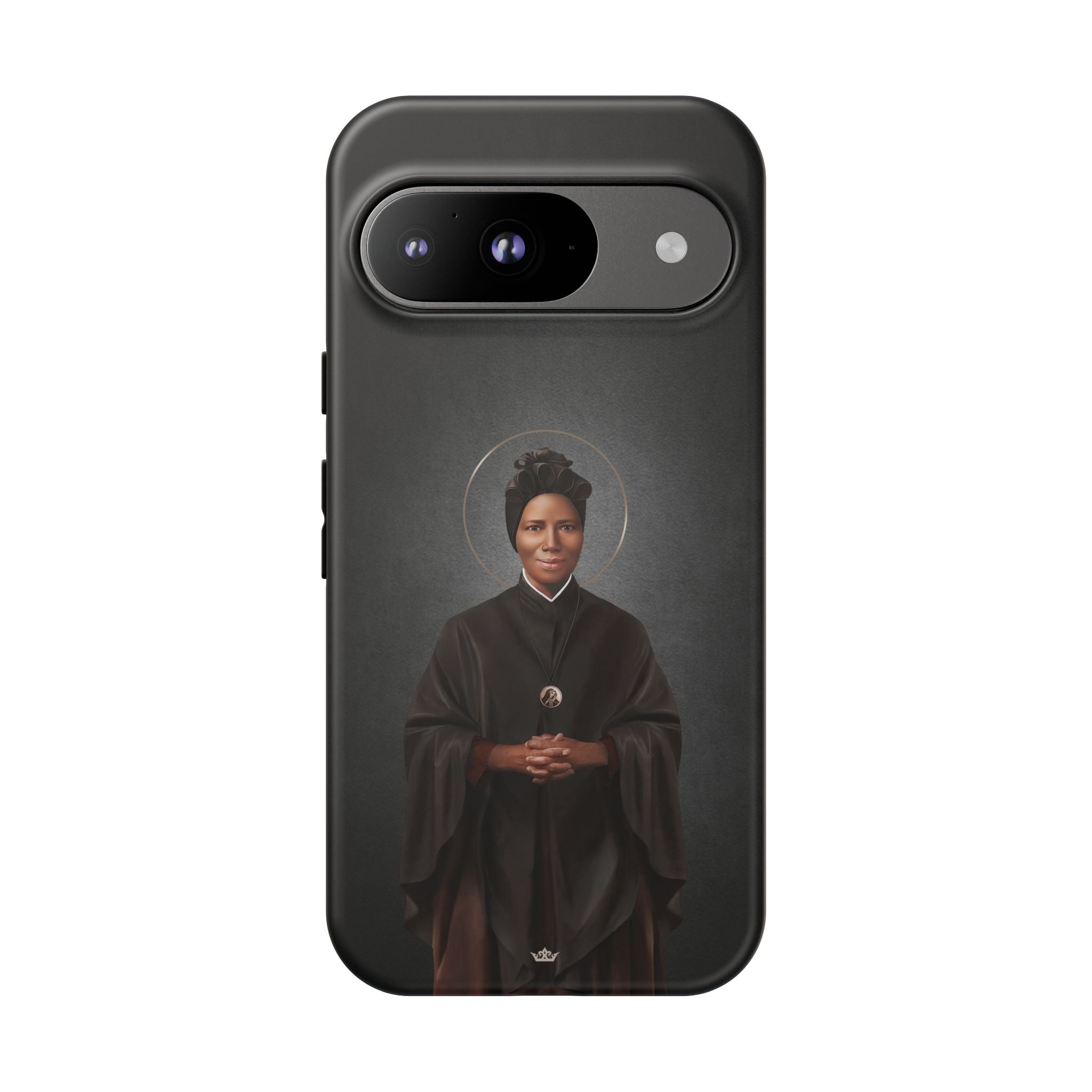 St. Josephine Bakhita Hard Phone Case (Dark) - VENXARA®