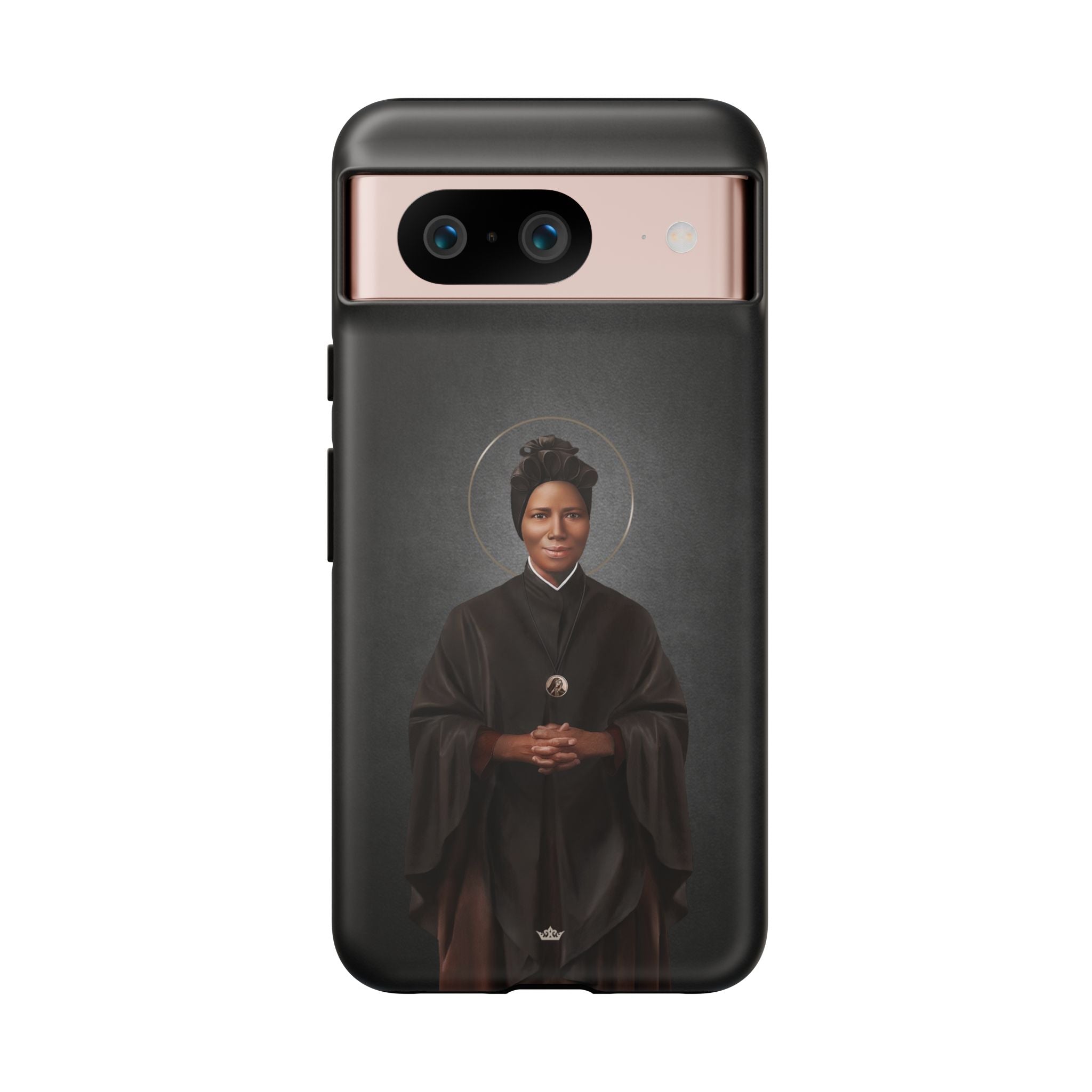 St. Josephine Bakhita Hard Phone Case (Dark) - VENXARA®
