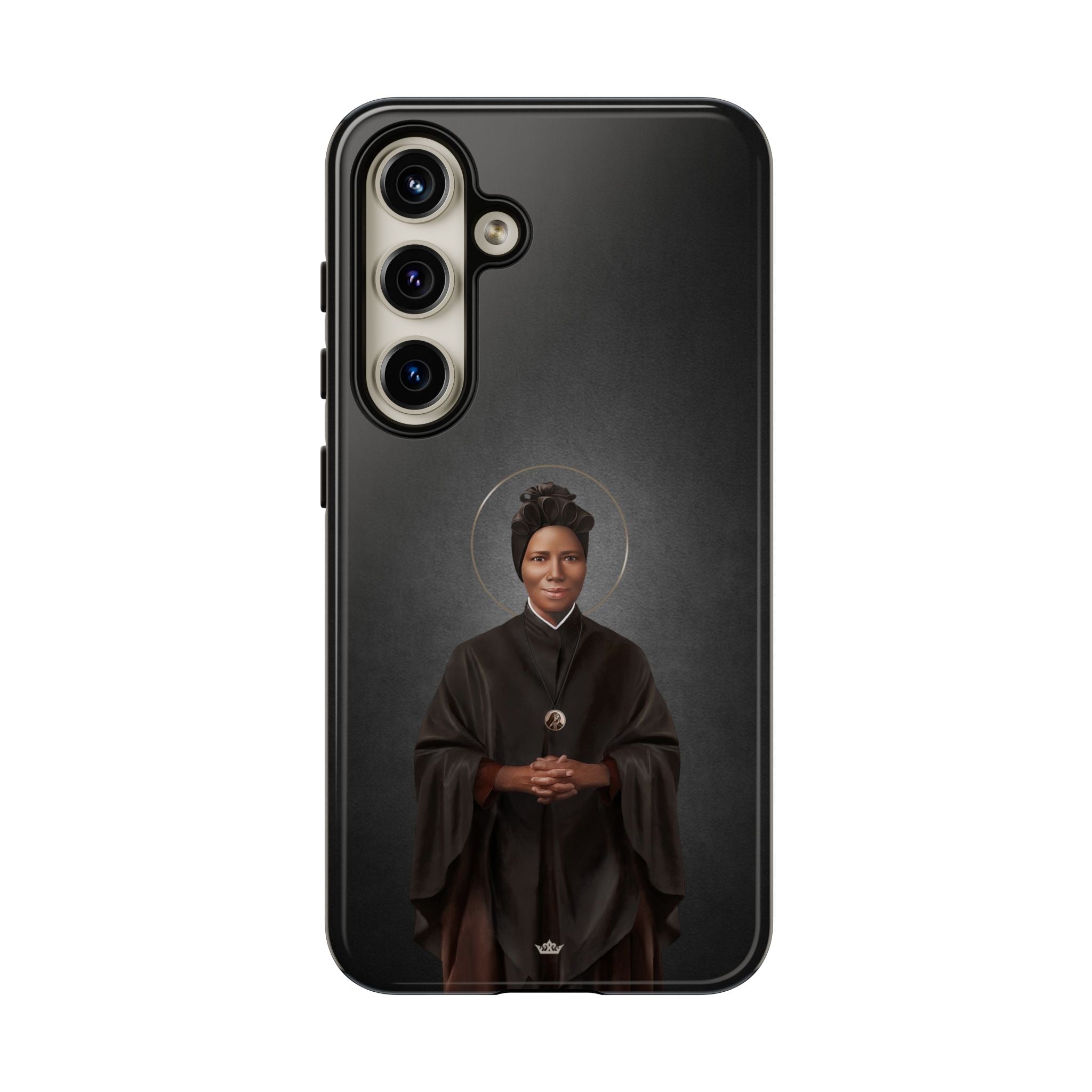 St. Josephine Bakhita Hard Phone Case (Dark) - VENXARA®
